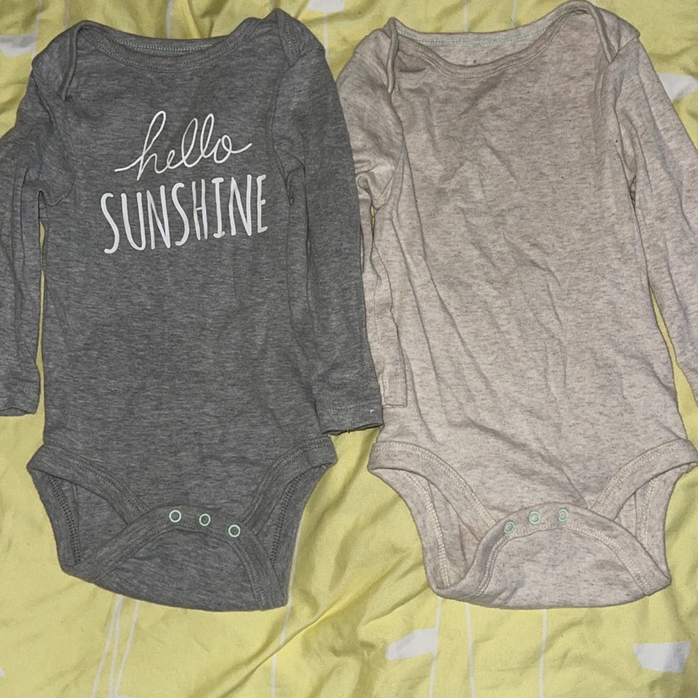 2pc Long Sleeve onesie
